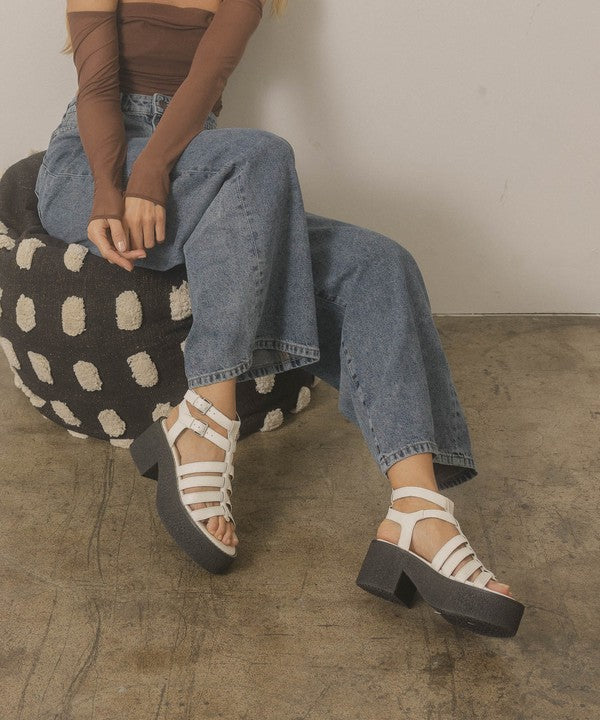 Electric Energy Platform Sandals