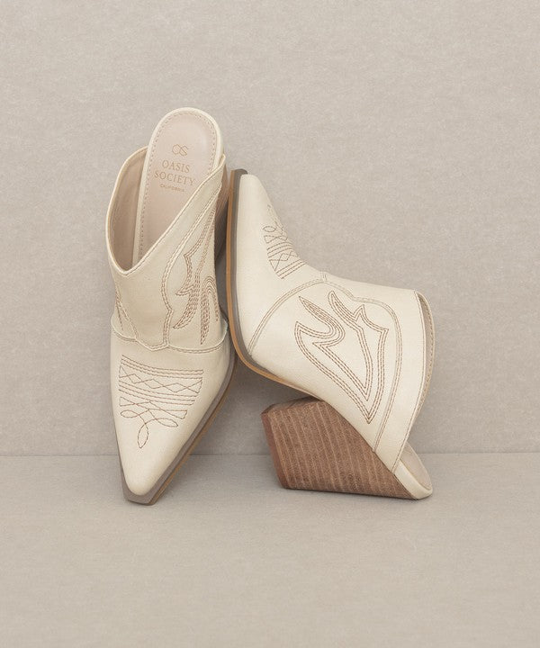 Back In The Saddle Heeled Mules