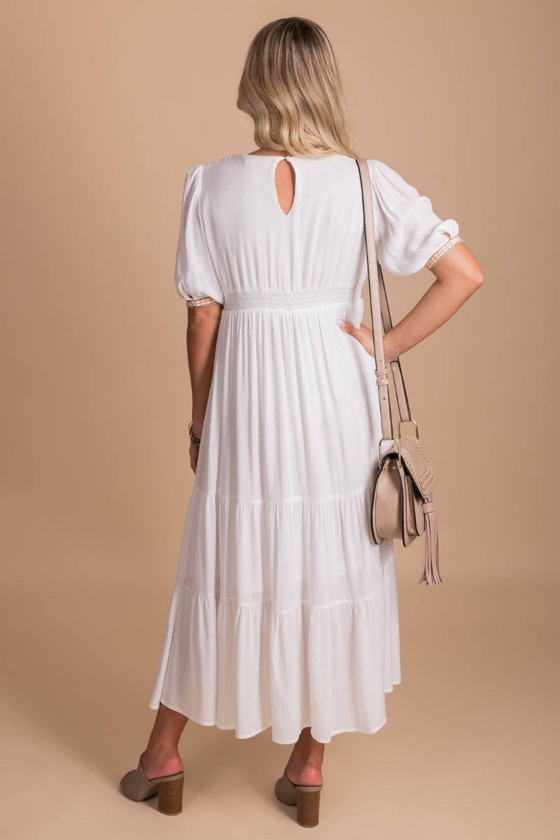 Fresh Flowers Maxi Dress