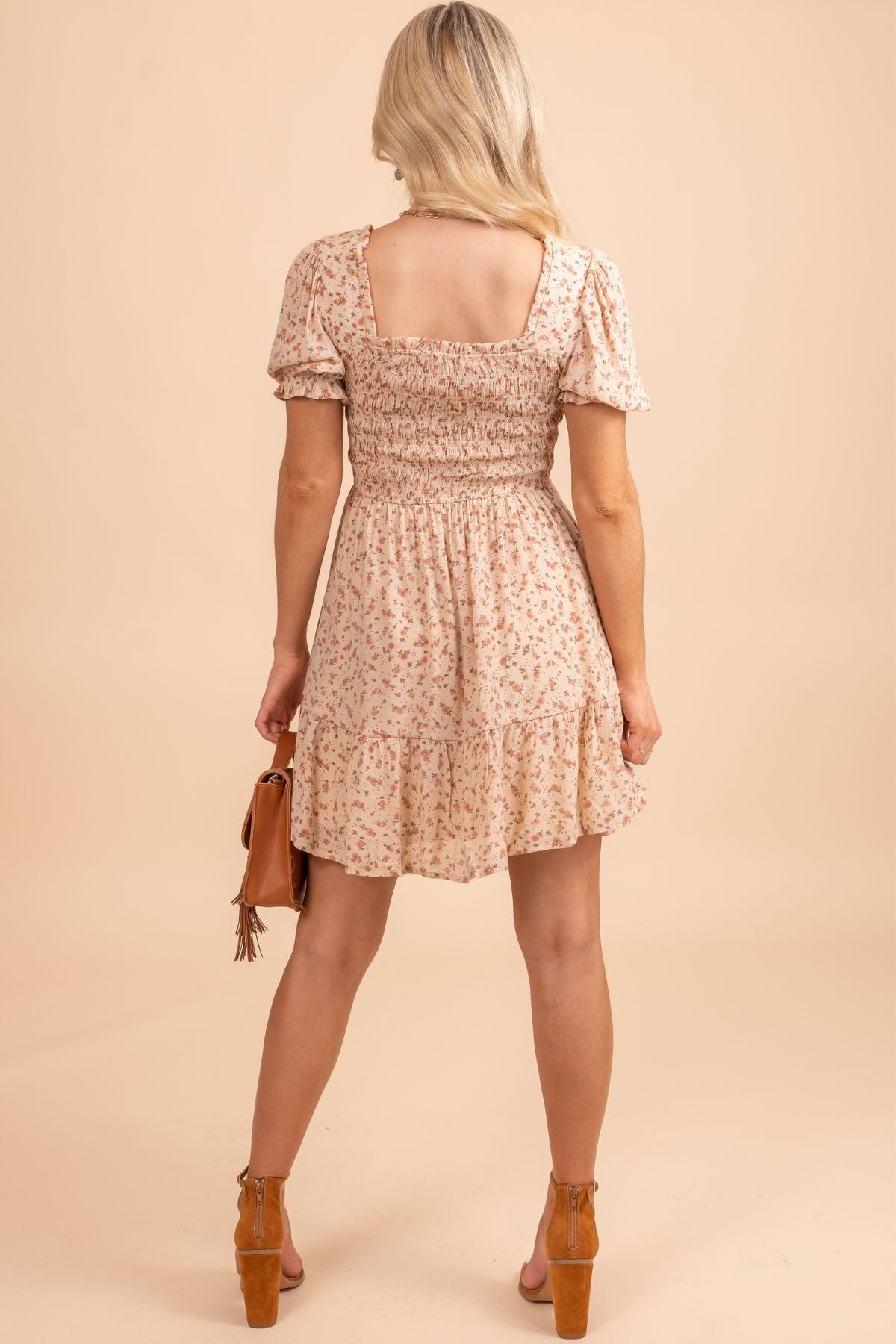 Picking Flowers Floral Mini Dress