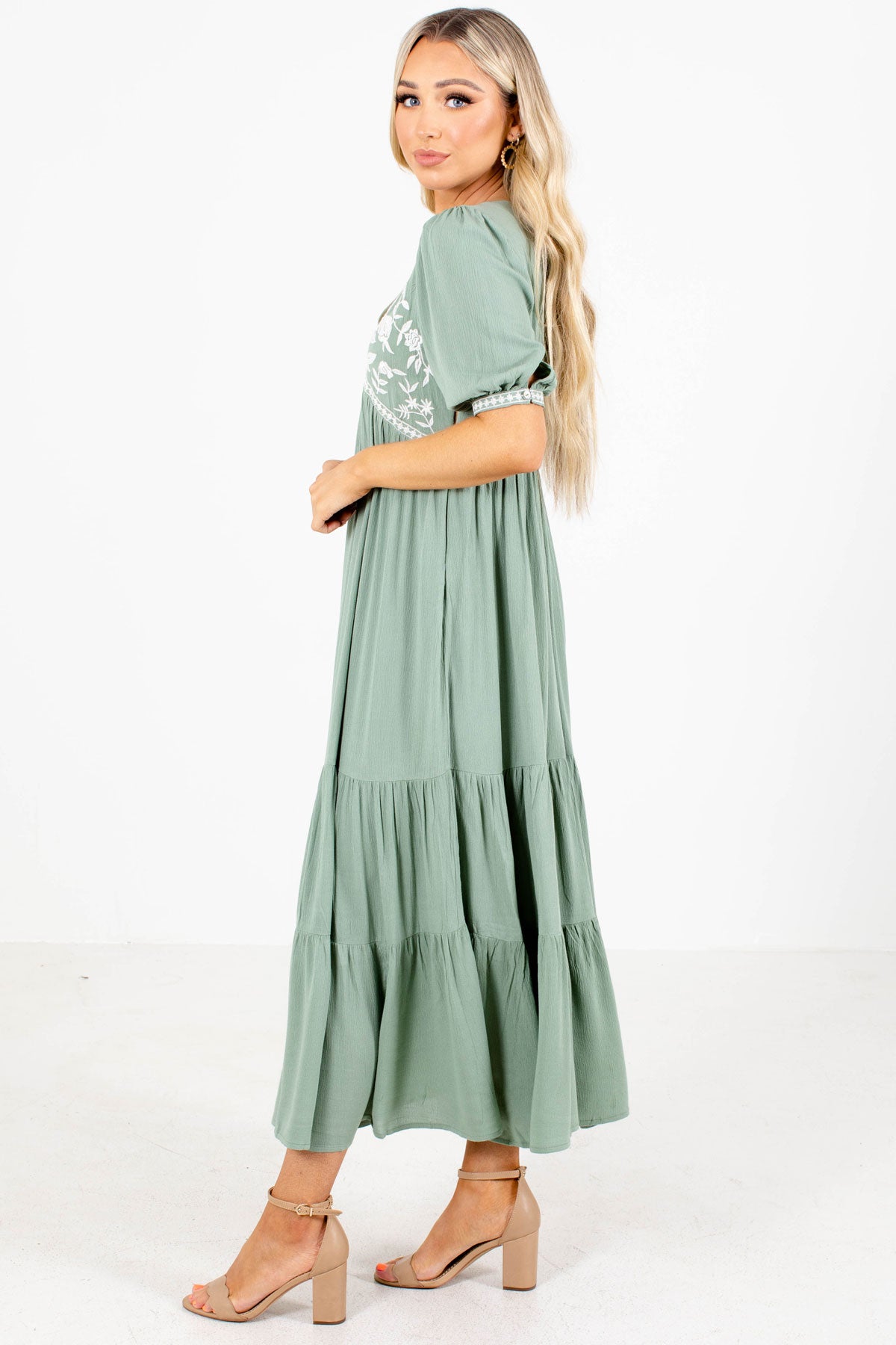 Fresh Flowers Maxi Dress