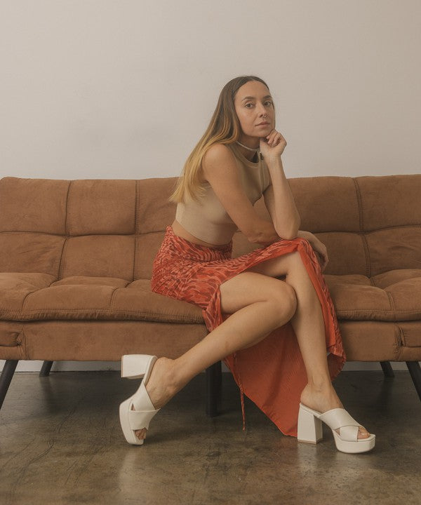 Chic Chunk Platform Heels