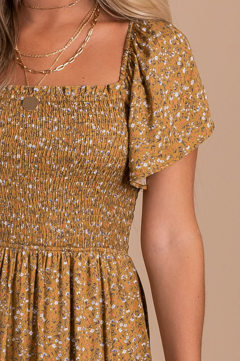 Spring in Your Step Floral Maxi Dress