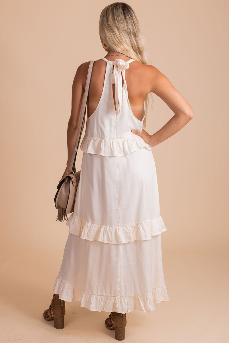 Sweet Tide Tiered Maxi Dress