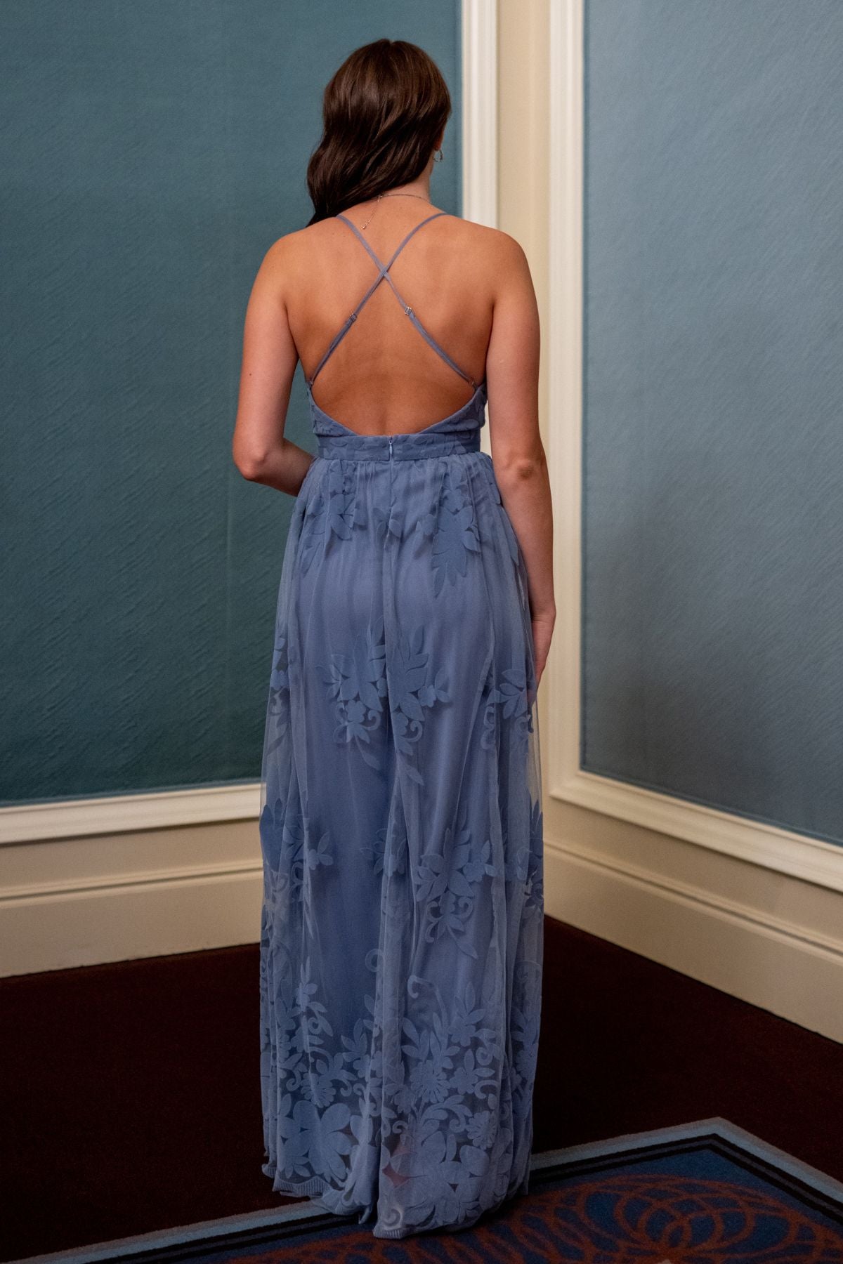 Adela Lace Maxi Dress