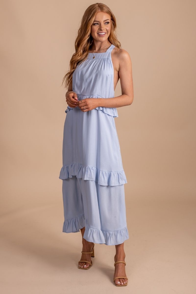 Sweet Tide Tiered Maxi Dress