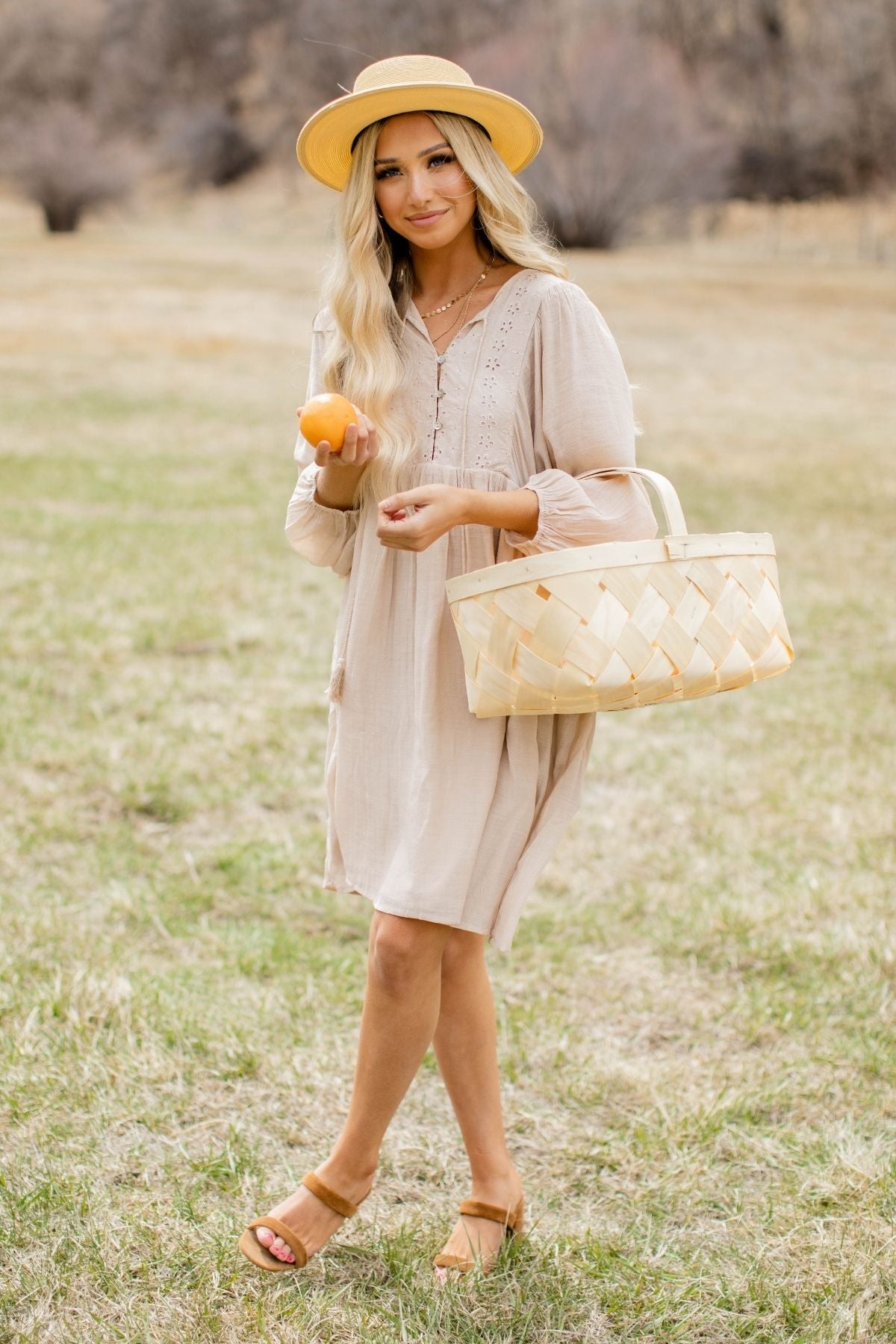 Find A Way Long Sleeve Mini Dress