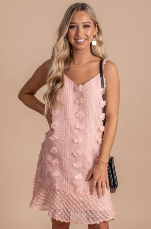 Summer Fling Textured Mini Dress