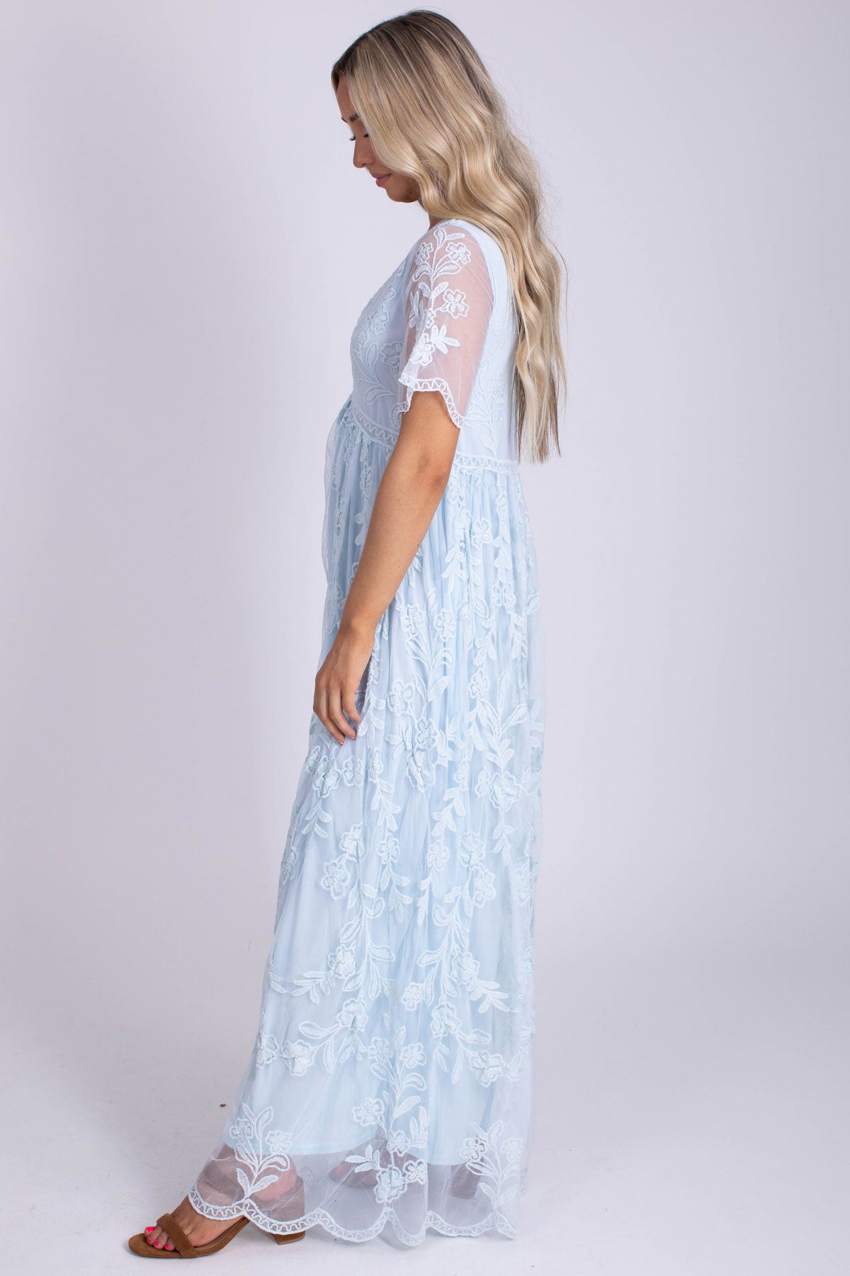Unstoppable Lace Maxi Dress