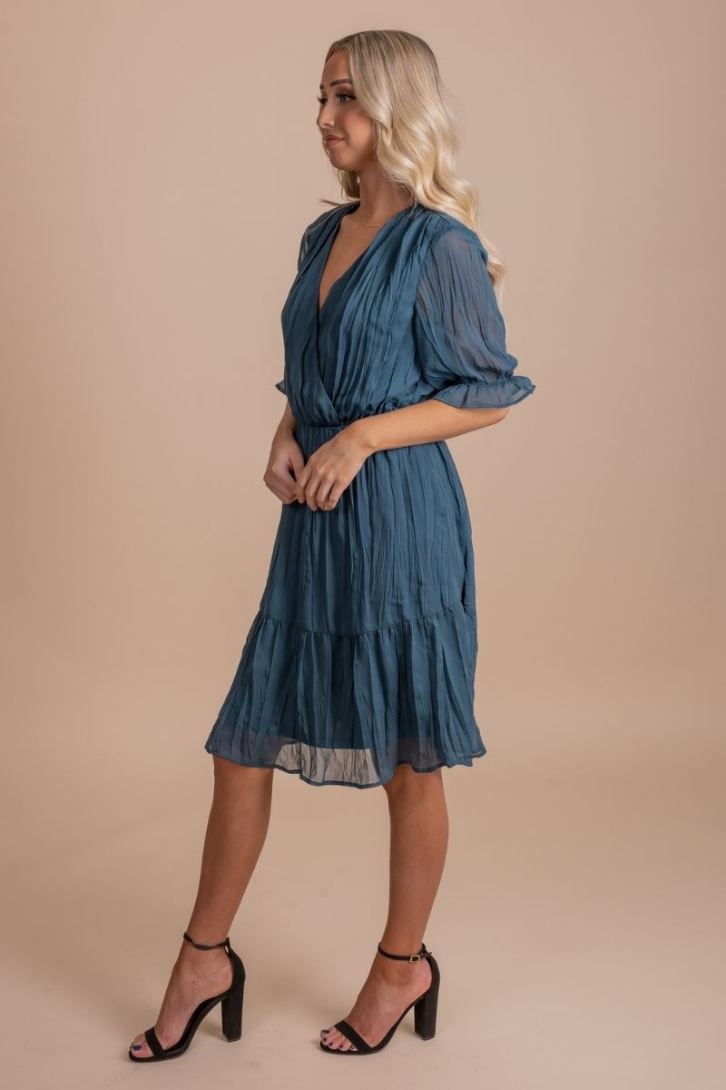 On The List Knee-Length Dress