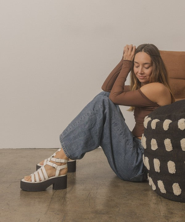 Electric Energy Platform Sandals