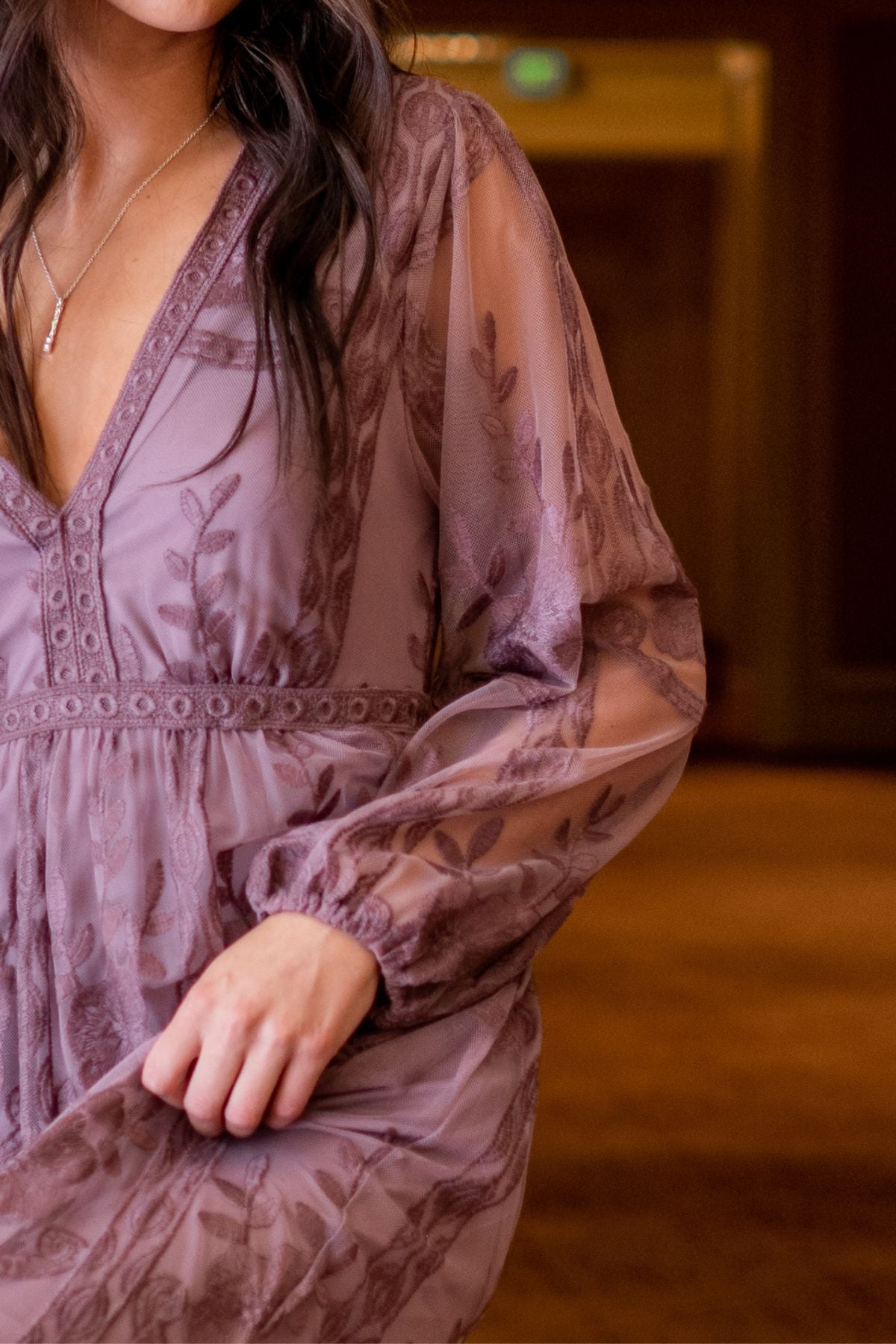 Diana Lace Maxi Dress