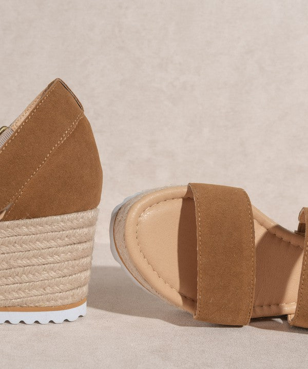 Sunshine Fields Wedge Heels