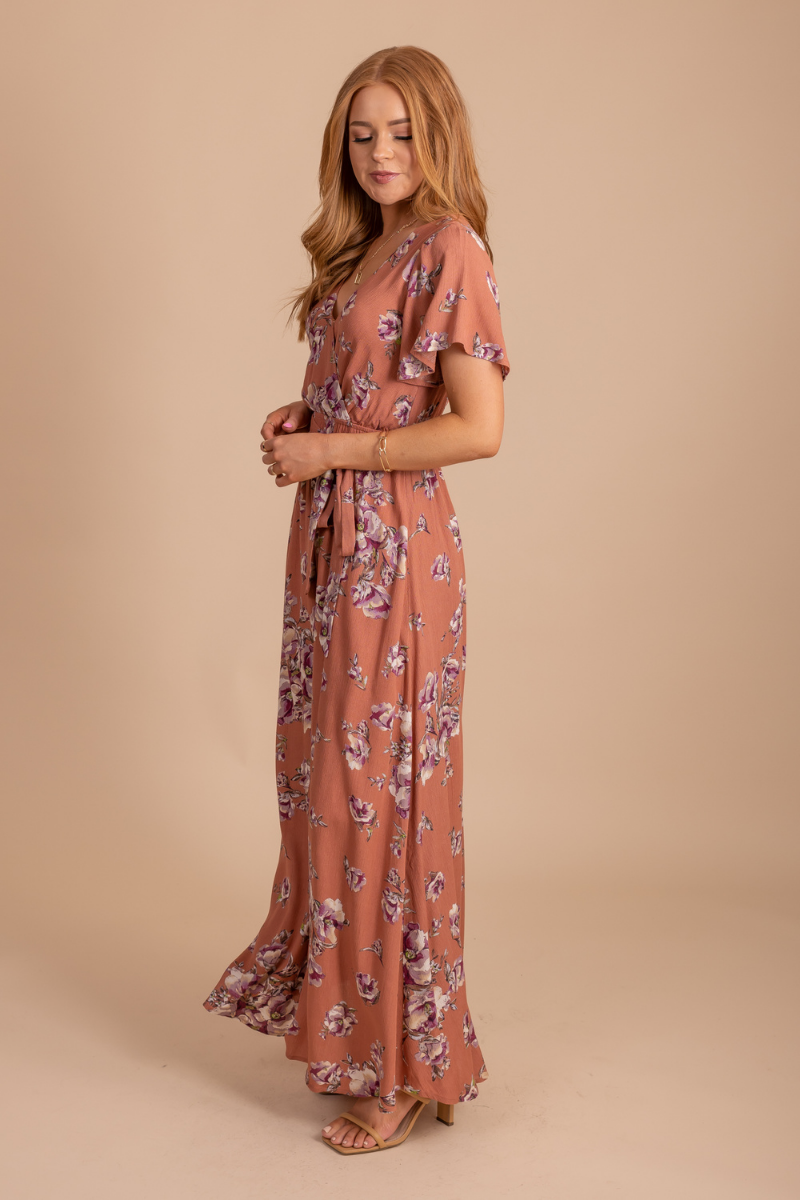 Bloomed Happiness Floral Maxi Dress