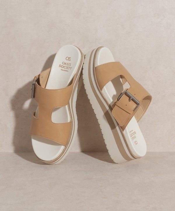 Going For You Platform Sandal