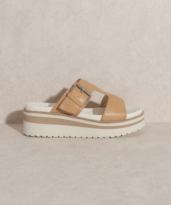 Going For You Platform Sandal