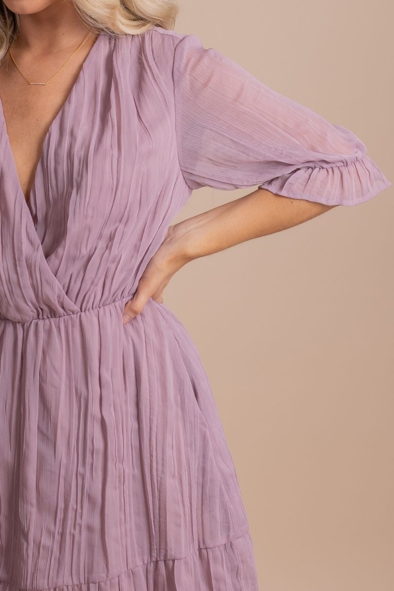 On The List Knee-Length Dress