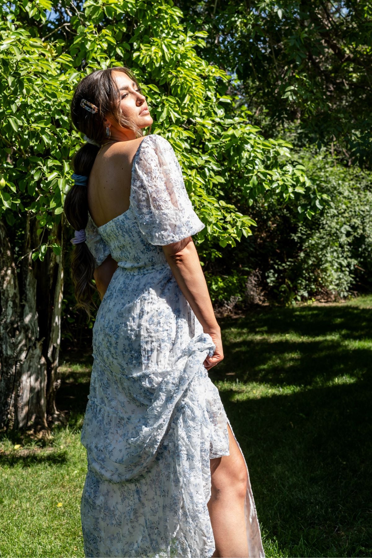 Iris Floral Maxi Dress