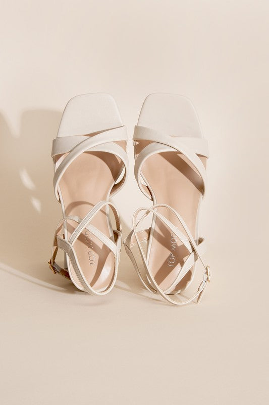 Glitzy Glamour Block Heels