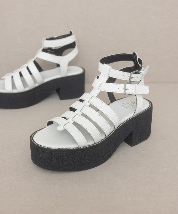 Electric Energy Platform Sandals