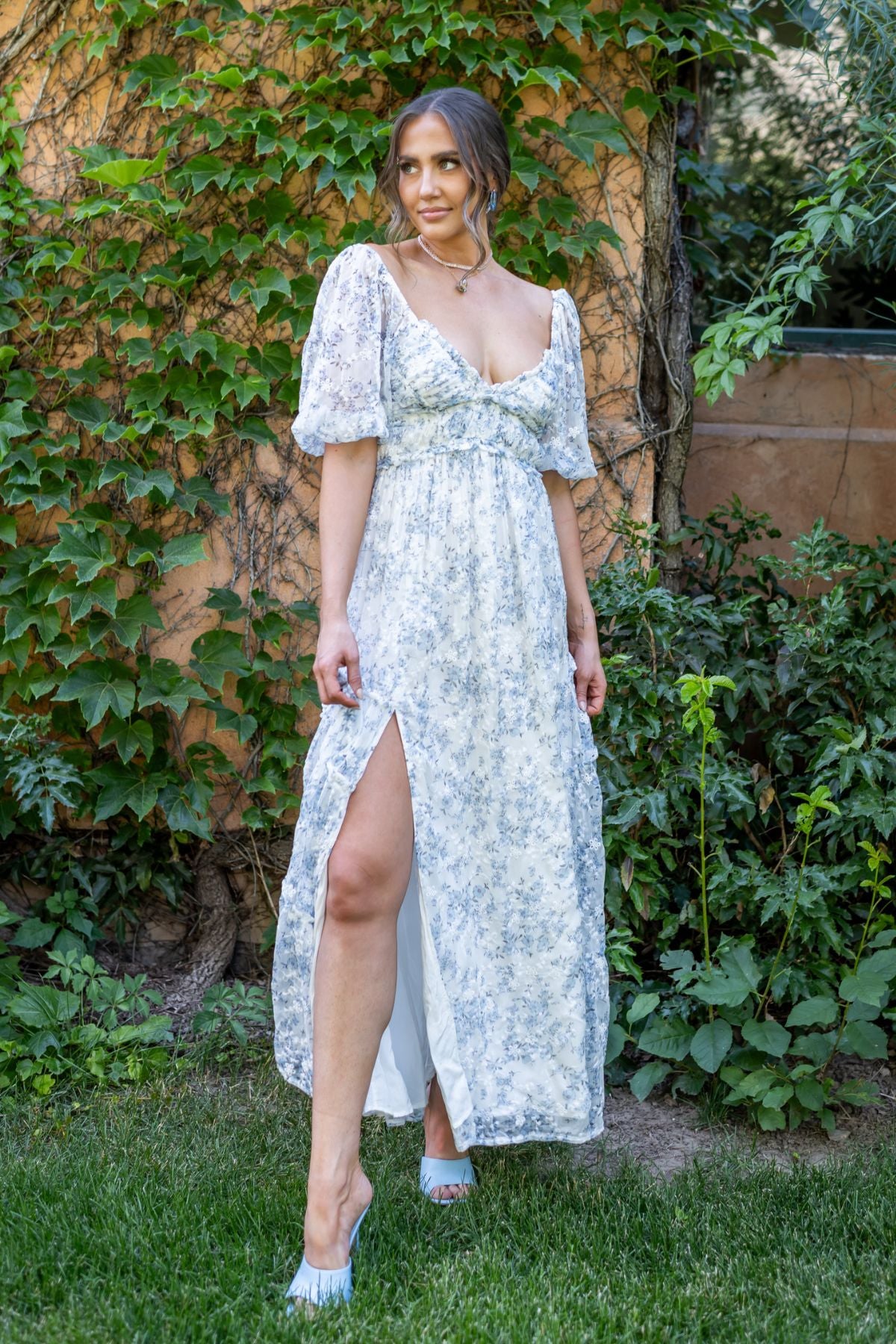 Iris Floral Maxi Dress