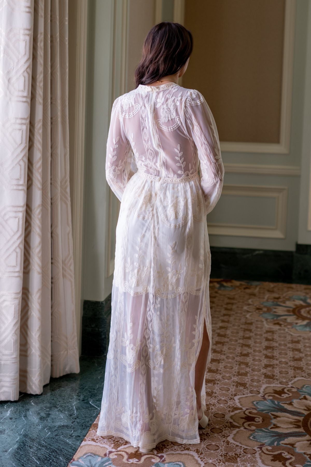 Diana Lace Maxi Dress