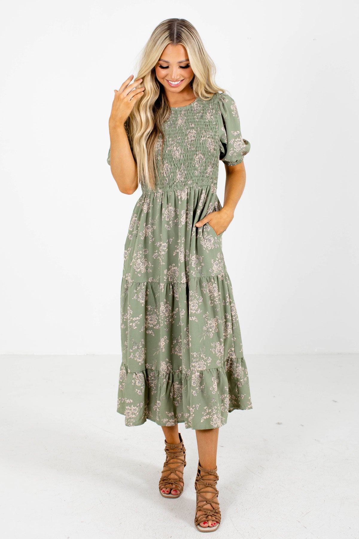 Picnic Dates Midi Dress