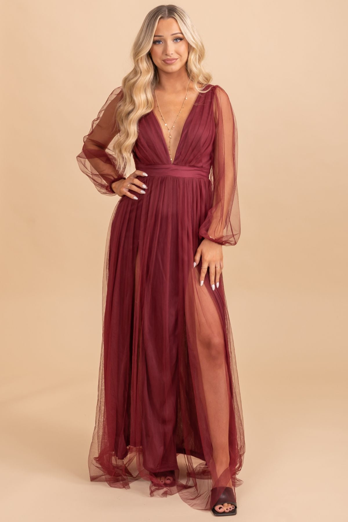 Give Me The Spotlight Maxi Dress