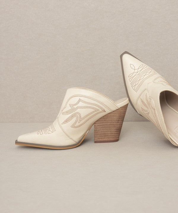 Back In The Saddle Heeled Mules