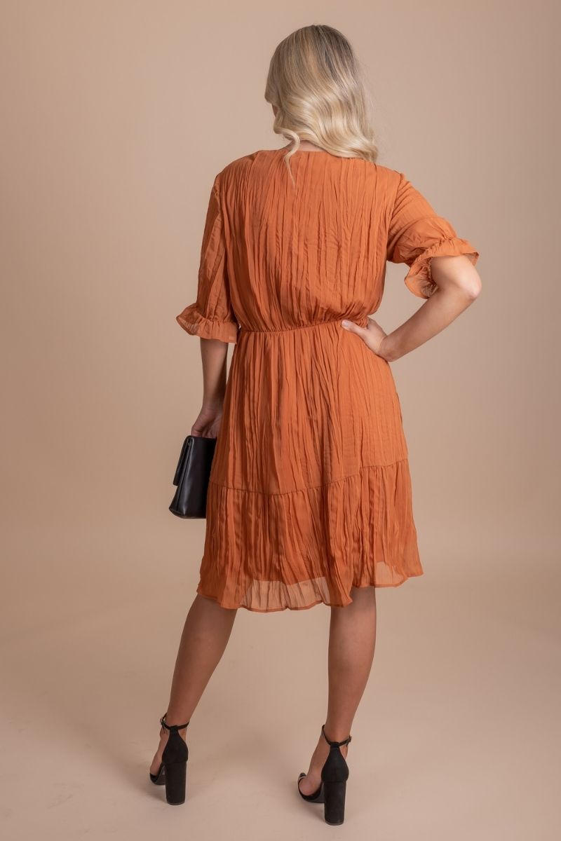 On The List Knee-Length Dress