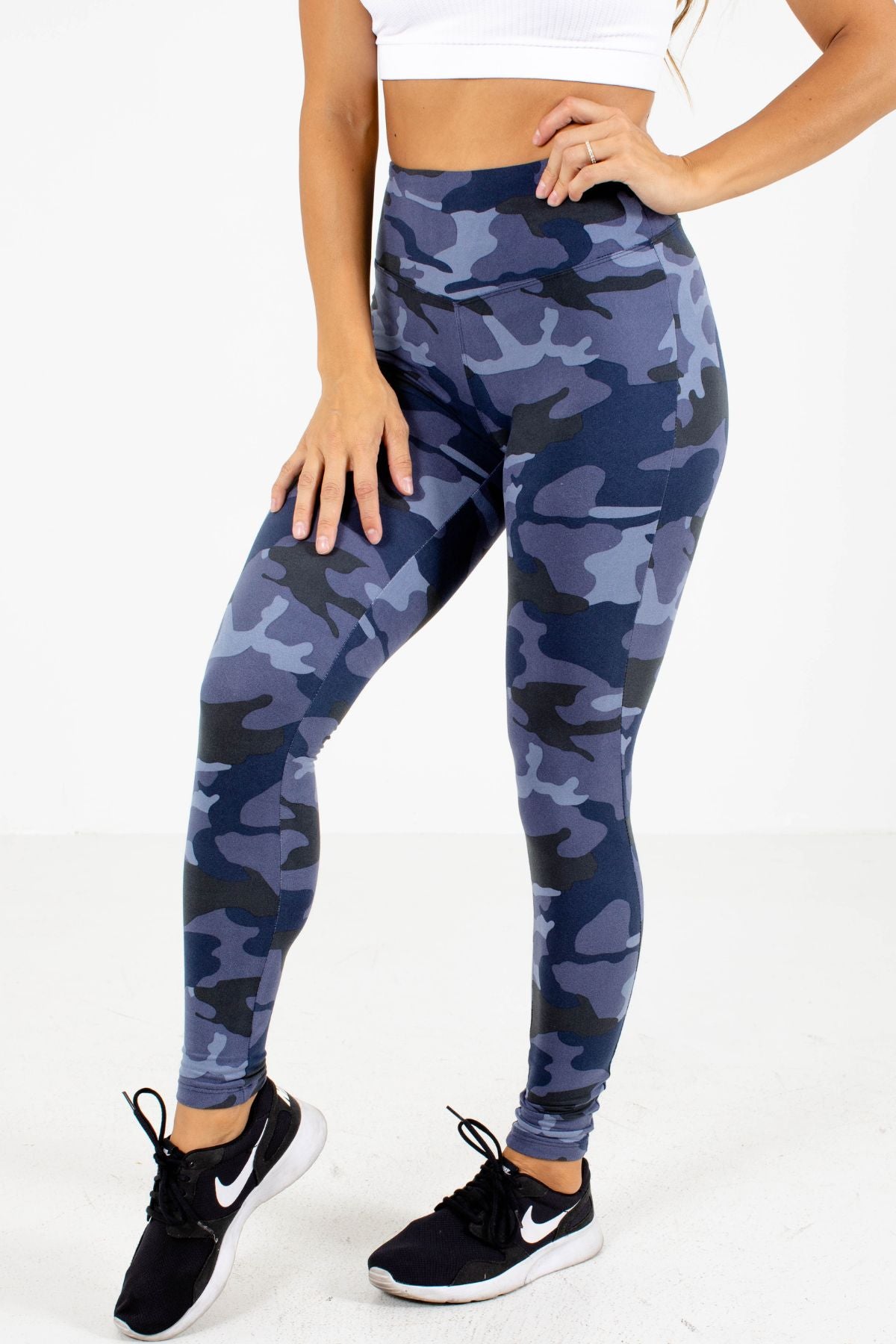 Empowered Woman Camo Activewear Leggings