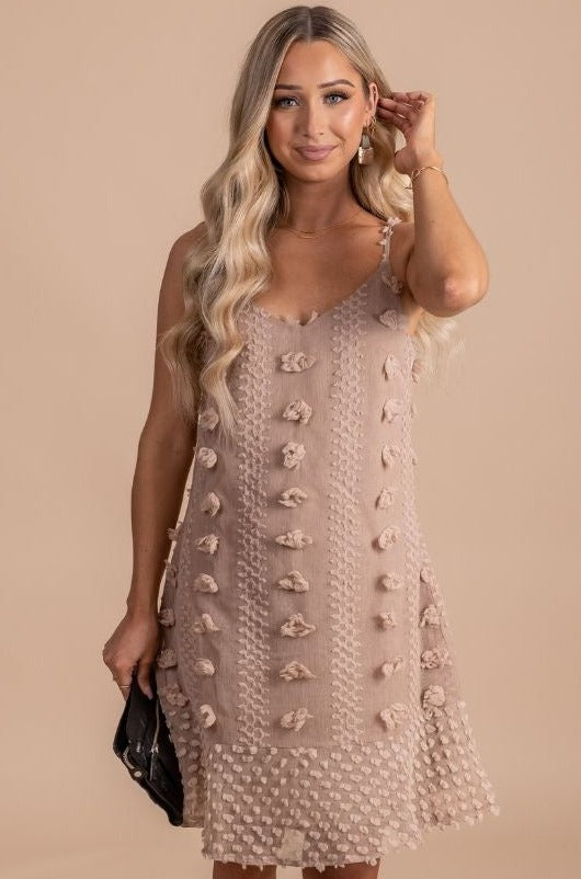 Summer Fling Textured Mini Dress