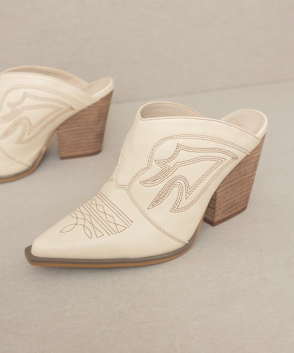 Back In The Saddle Heeled Mules