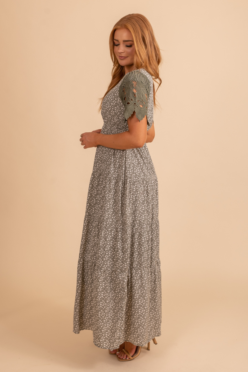 Feed Your Soul Floral Maxi Dress