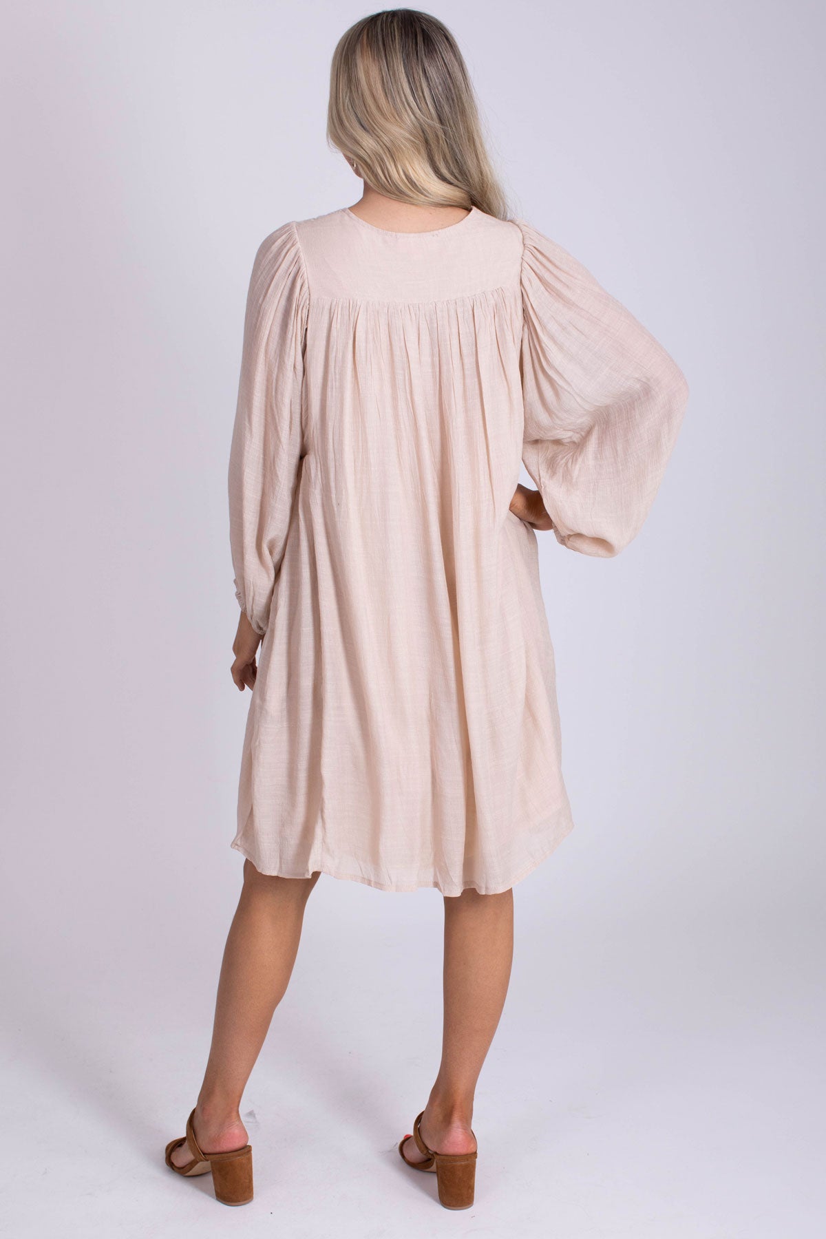 Find A Way Long Sleeve Mini Dress