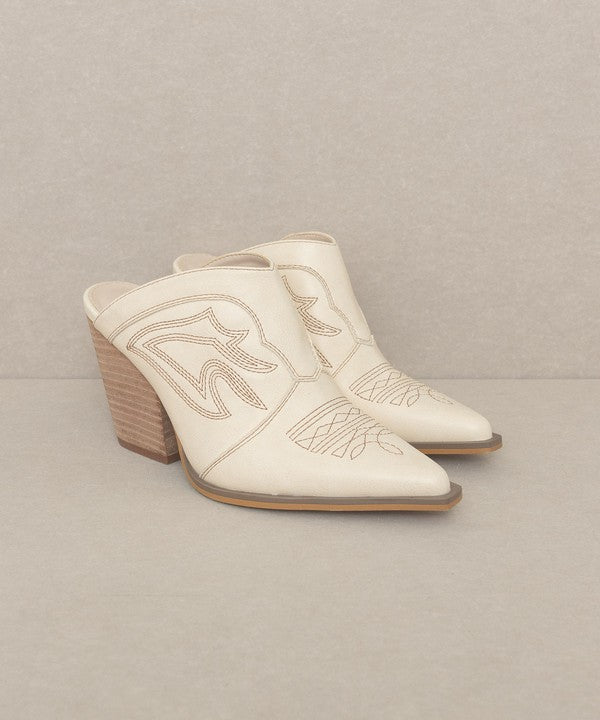 Back In The Saddle Heeled Mules