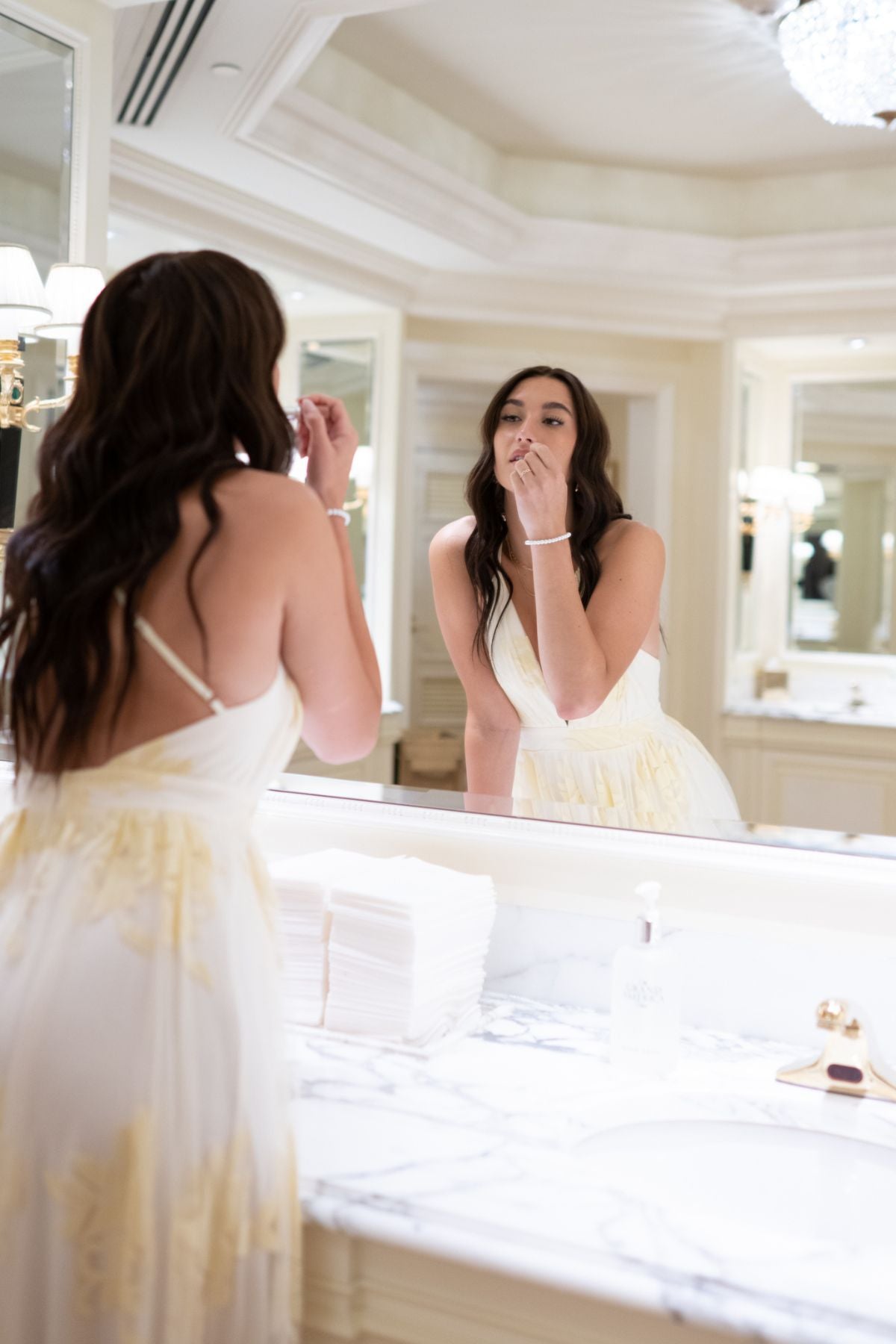 Adela Lace Maxi Dress