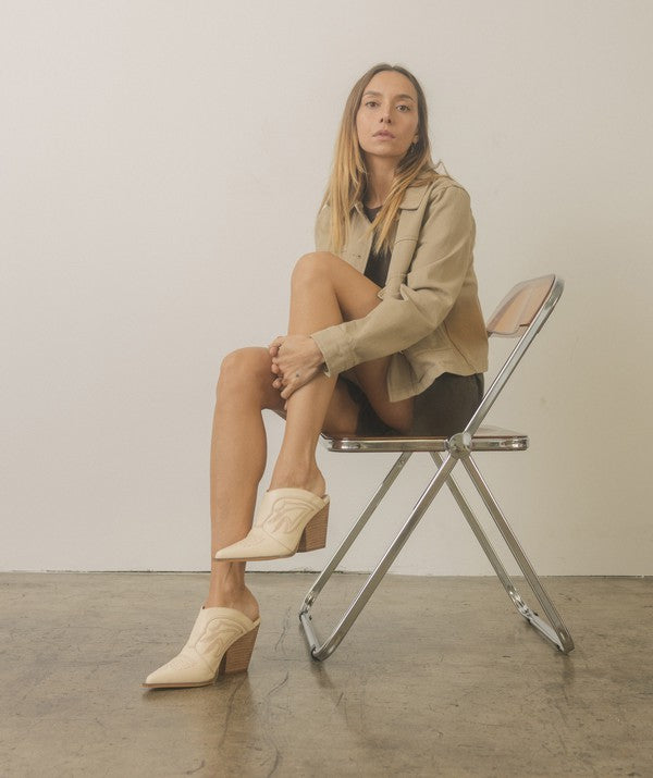 Back In The Saddle Heeled Mules