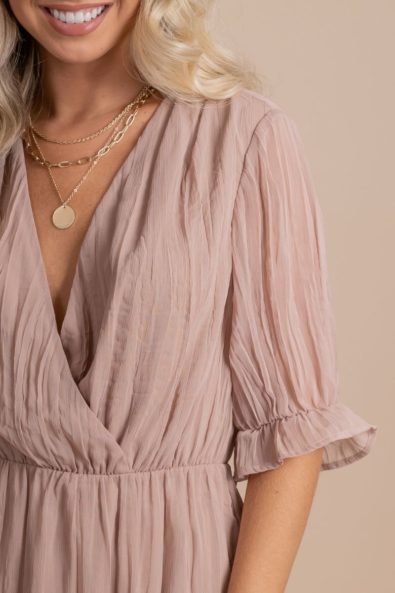 On The List Knee-Length Dress