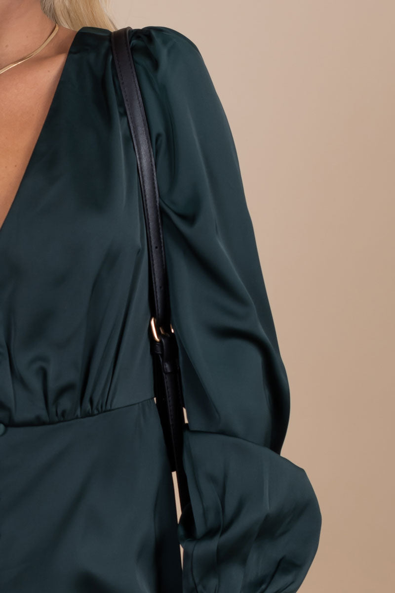 Seasons Greetings Long Sleeve Maxi Dress