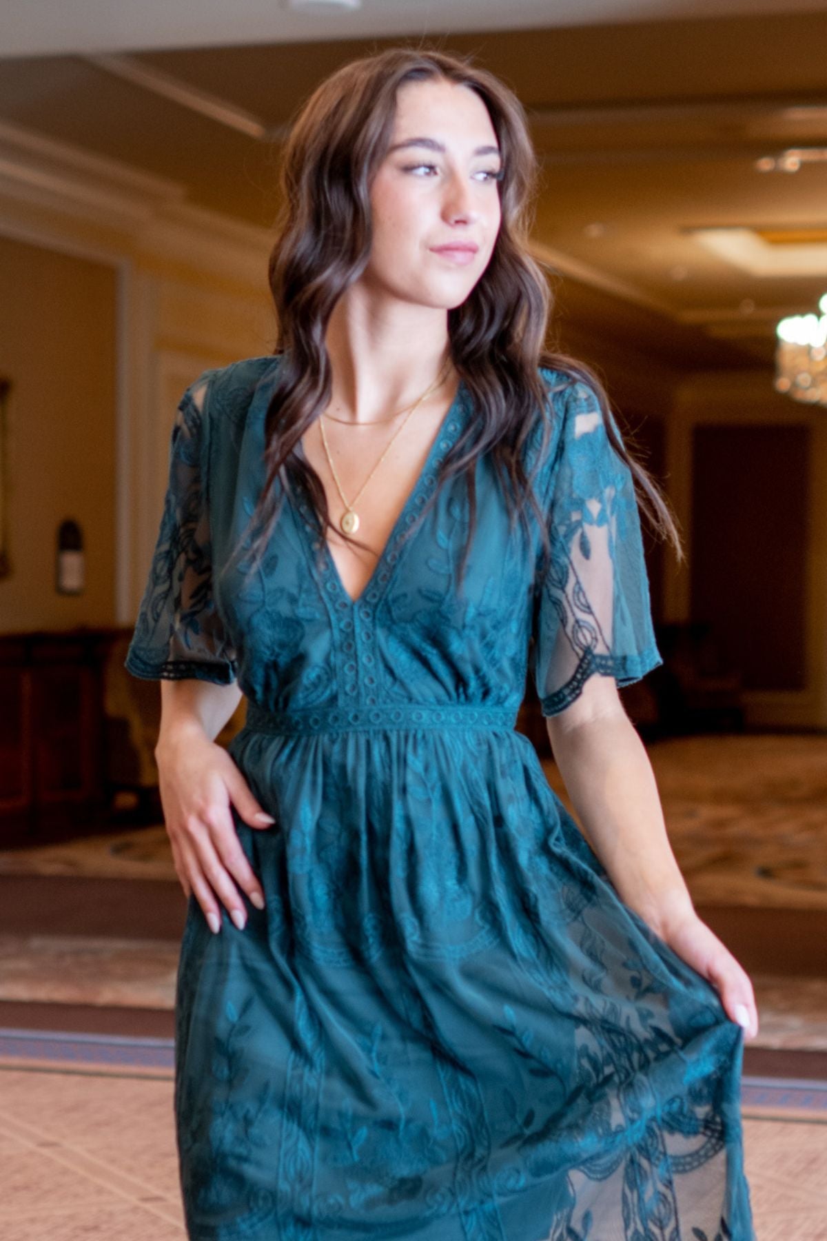 Alice Lace Maxi Dress