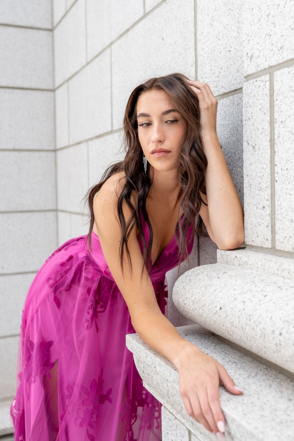 Adela Lace Maxi Dress