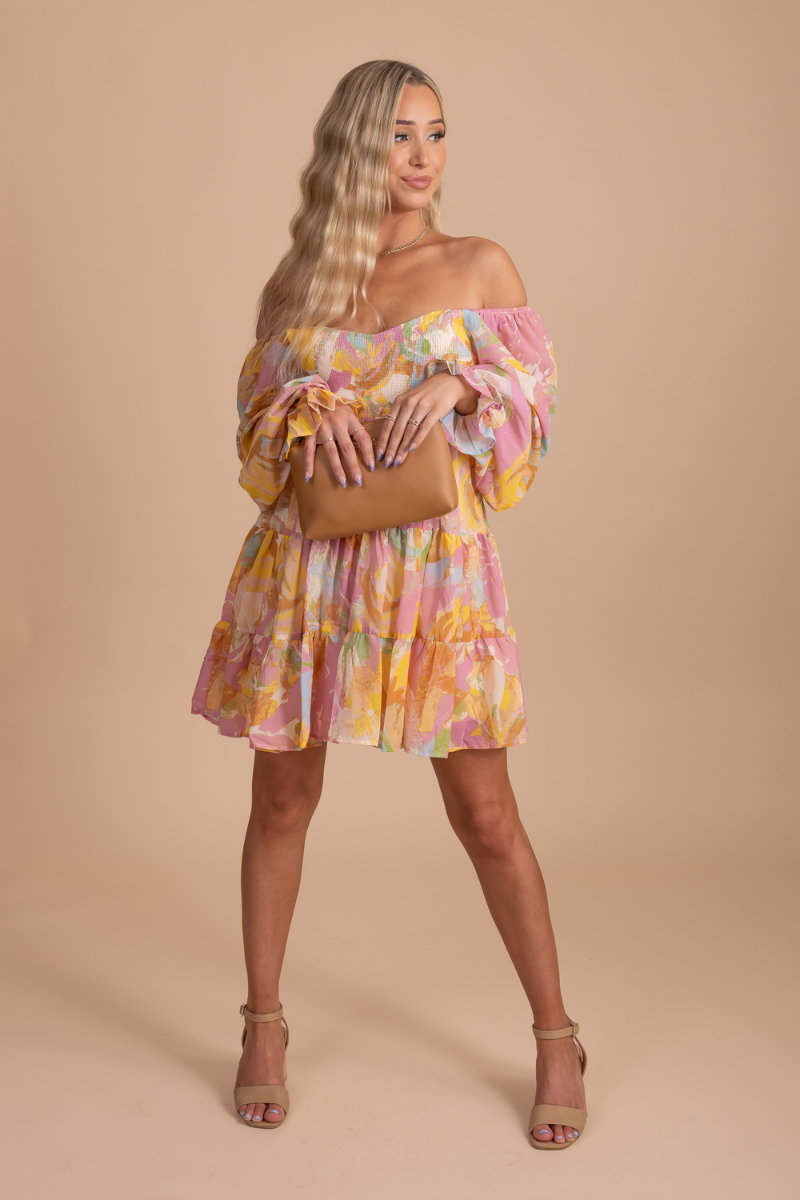 Groovy Baby Long Sleeve Mini Dress