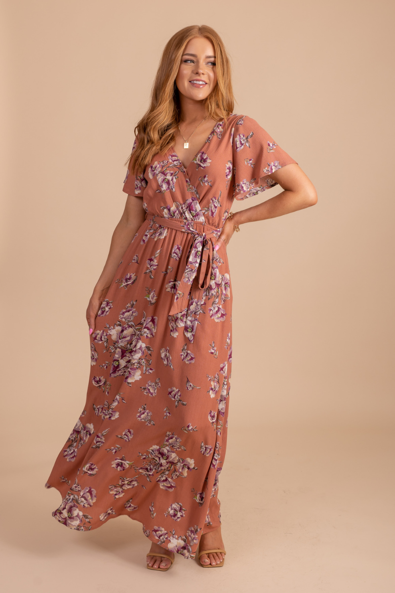 Bloomed Happiness Floral Maxi Dress