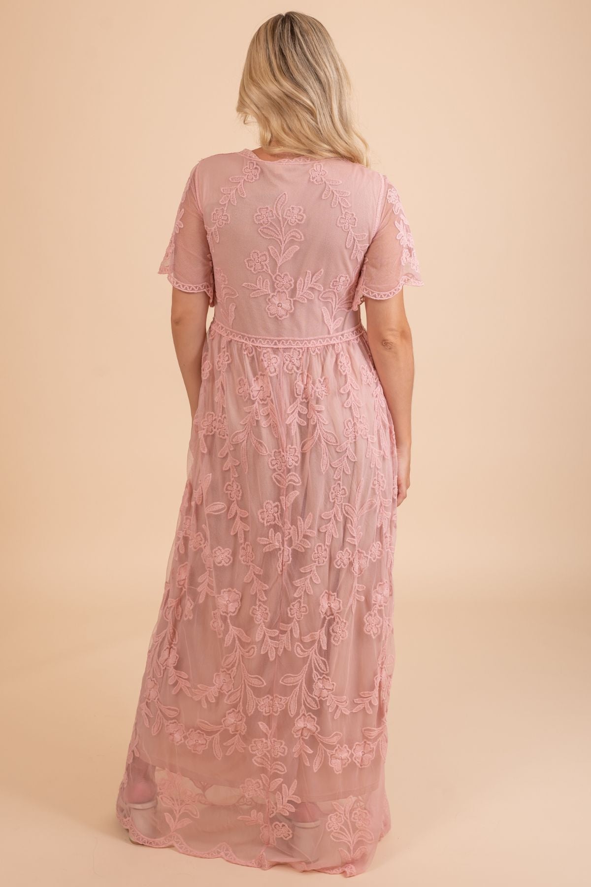 Unstoppable Lace Maxi Dress