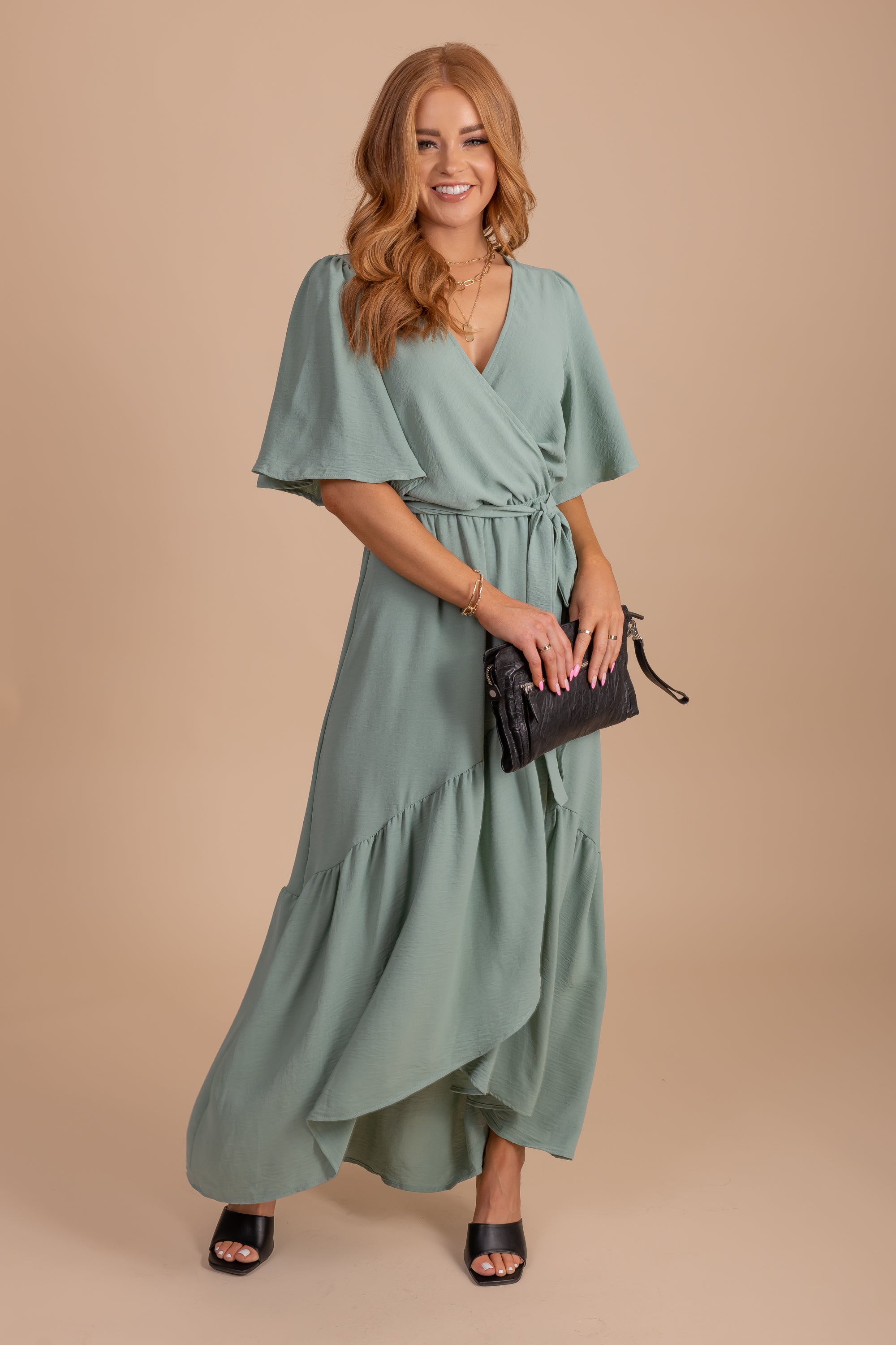 Step It Up Tiered Maxi Dress