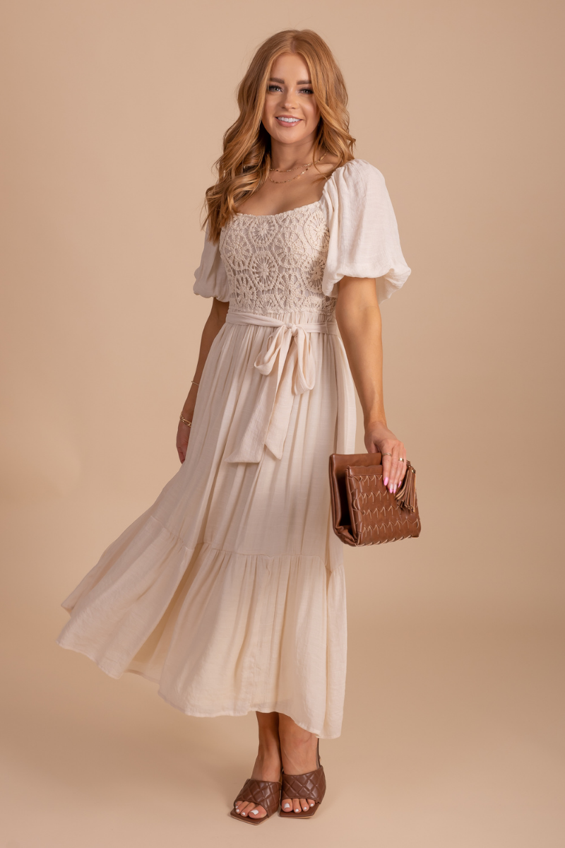 Until I See You Midi Dress