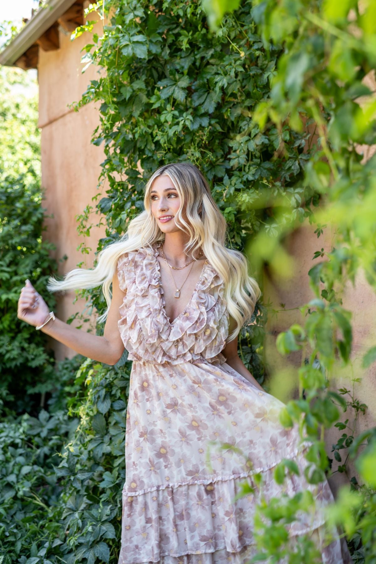 Azalea Floral Maxi Dress