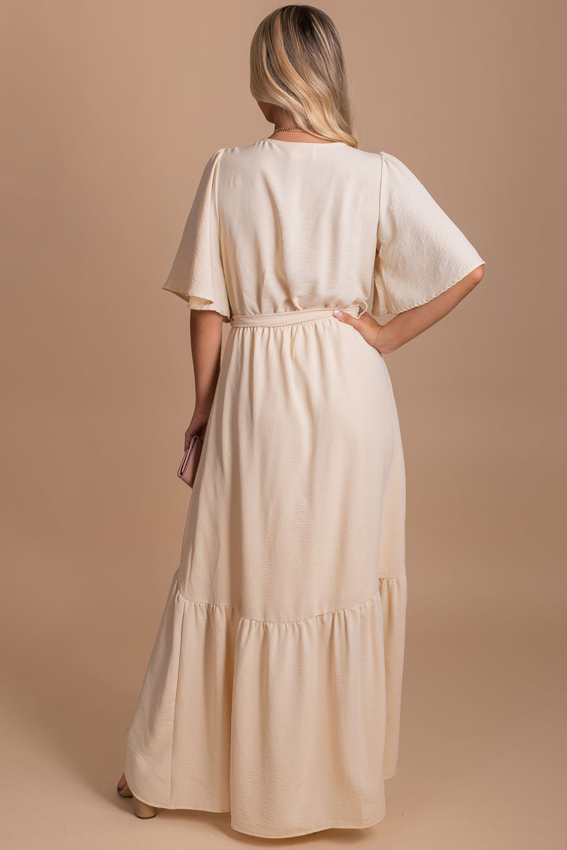 Step It Up Tiered Maxi Dress