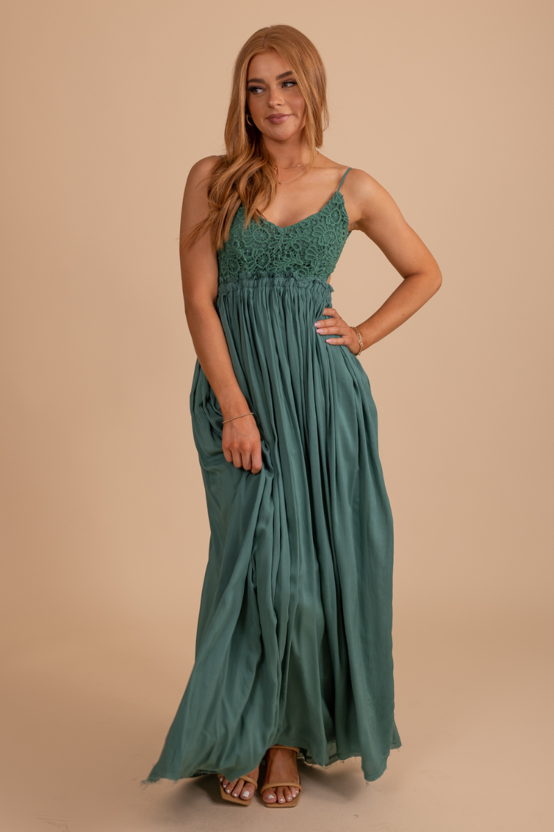 Stories To Tell Backless Maxi Dress